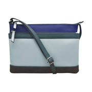 Double Zip Crossbody Bag by ili New York