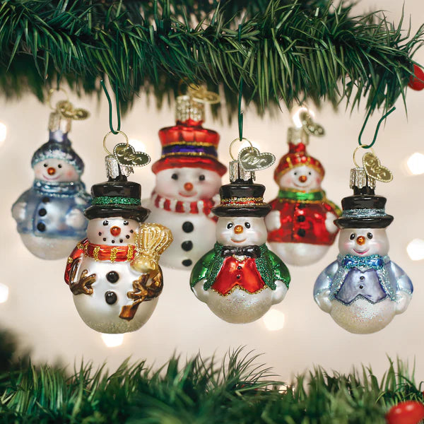 Mini Snowman Ornaments