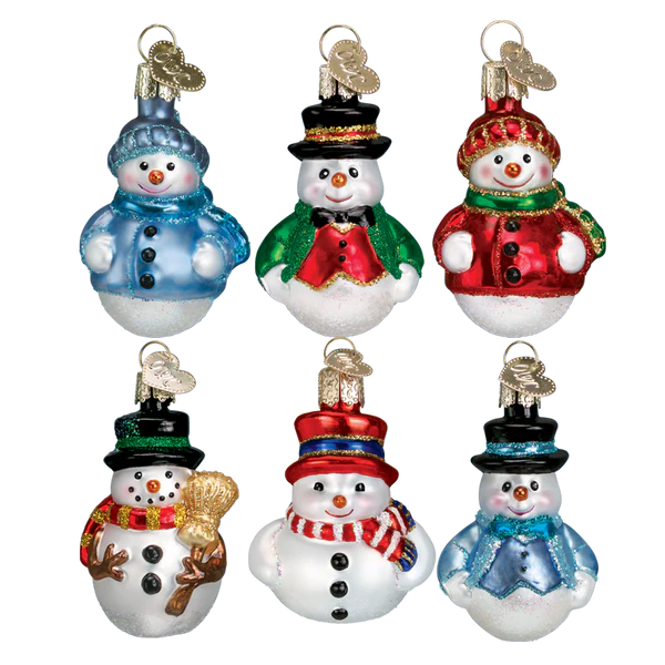Mini Snowman Ornaments