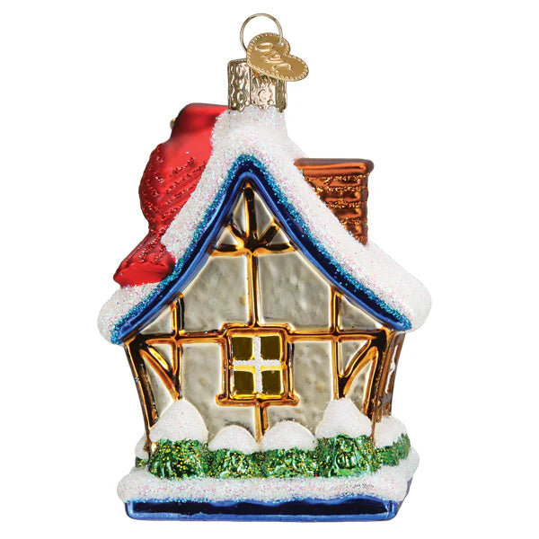 Charming Birdhouse Ornament