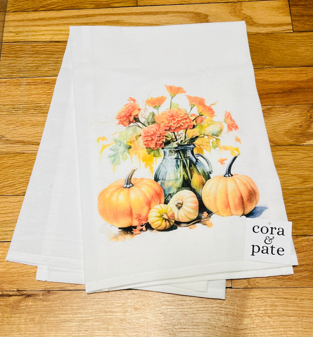 Autumn Pitcher Flour Sack Towel