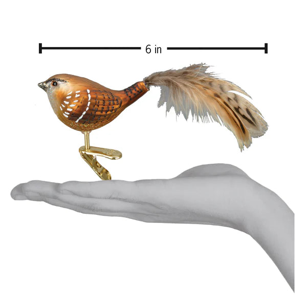 Wren Clip-on Ornament