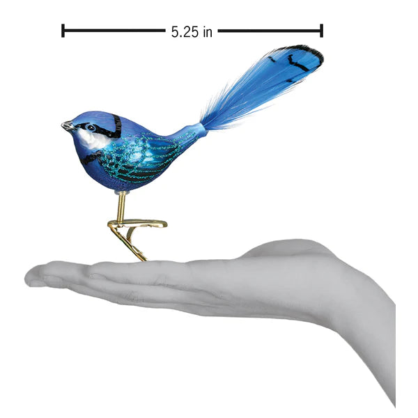 Fairy Wren Clip-on Ornament