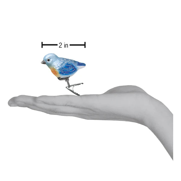 Baby Bluebird Clip-on Ornament