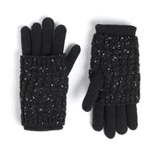 Glitzy Convertible Touchscreen Gloves