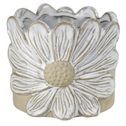 Daisy Ceramic Cache Pot