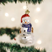 Happy Snowman Ornament