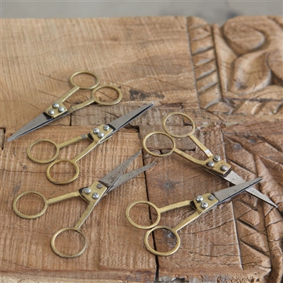 Metal & Brass Scissor Snips