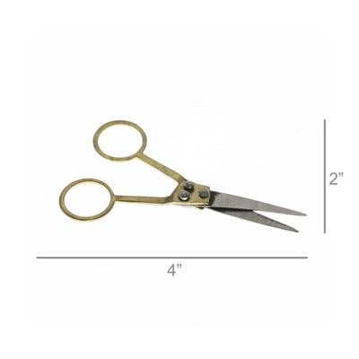 Metal & Brass Scissor Snips