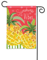 Sunshine Vibes Garden Flag