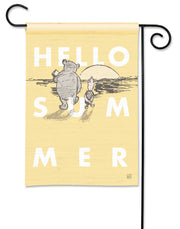 Winnie the Pooh Summer Garden Flag