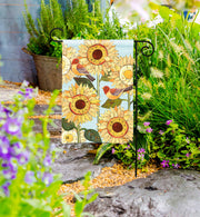 Sunflower Blooms Garden Flag