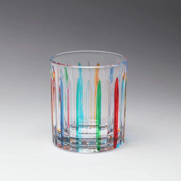 Whiskey Glass, 360 degree spinning glass Vertical Multicolor