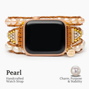 Graceful Freshwater Pearl Apple Watch Band