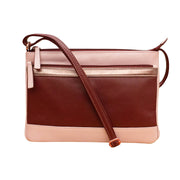 Double Zip Crossbody Bag by ili New York