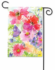 Cosmos Spring Mix Garden Flag