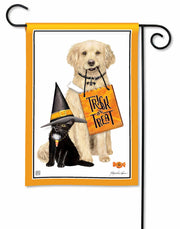 Tricks or Treats Garden Flag