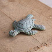 Verdigris Sea Turtle