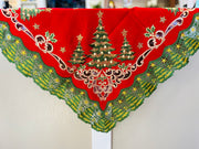 36' Square Lace Tree Table Topper