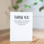 Thank You Card