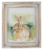 Field Bunny Framed Art, 10"