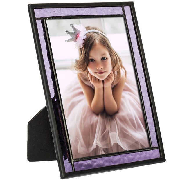 Purple Stained Glass Picture Frames