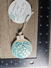 Sea Turtle Ceramic Ornament