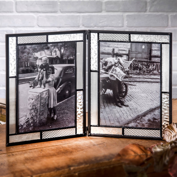 Clear Texture Stained Glass Picture Frames