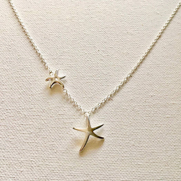 Salty Kisses & Starfish Wishes Necklace