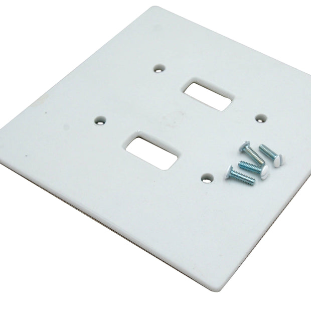 Ocean Coral Double Ceramic Switch Plate