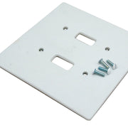 Breaking Wave Ceramic Double Switch Wall Floater Plate