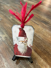 Kris Kringle Wooden Tag/Ornament