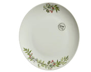 10.5" Plate Porcelain Wreath Set of 4