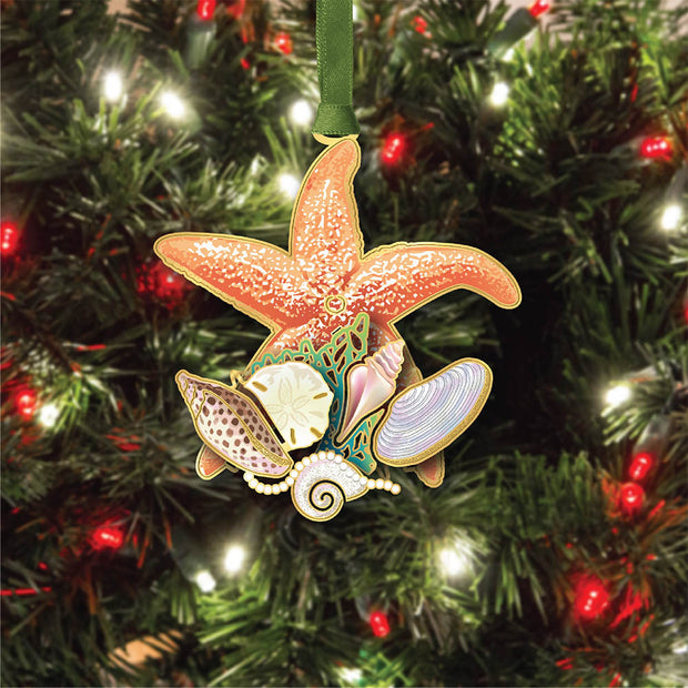 Shells and Starfish Ornament