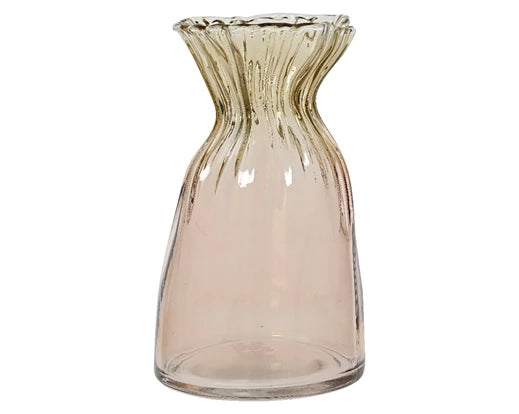 Blush Glass Vase