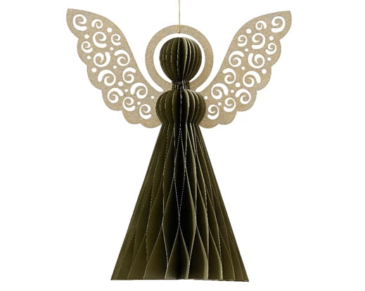 Paper Angel Ornament with Delicate Wings