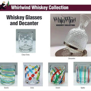 Whiskey Glass, 360 degree spinning glass