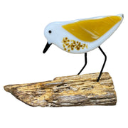 Sandpiper Art Glass Sculpture