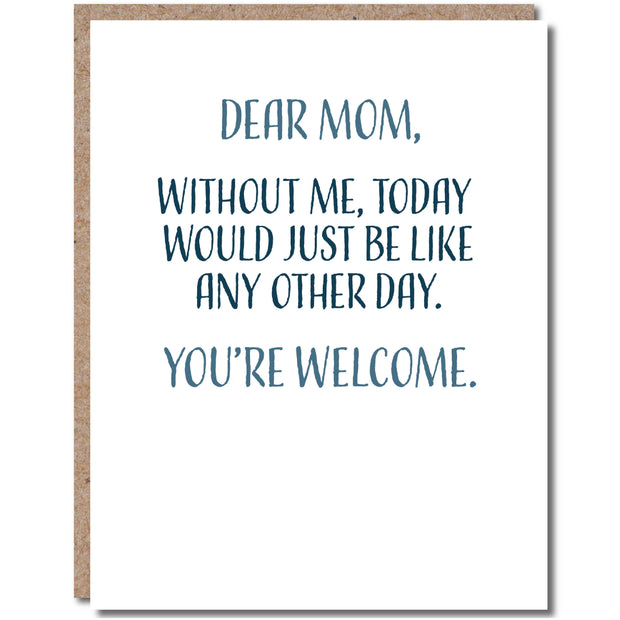 Funny Mother's Day Card #2