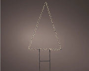 Outdoor Stake LED Lighted Tree Silhouette