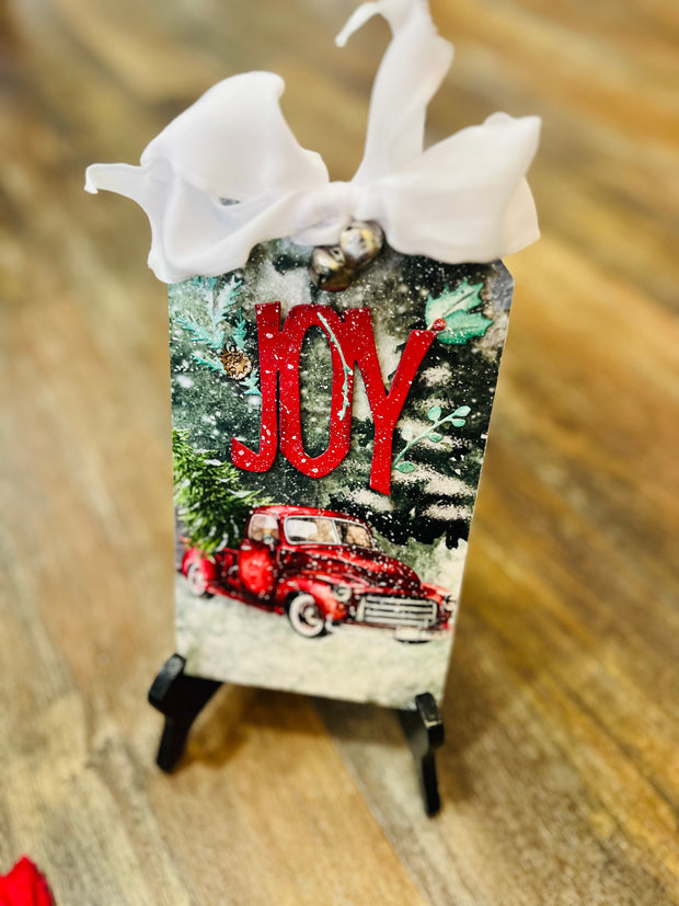 Joy Christmas Truck