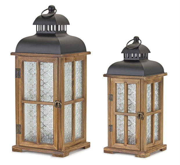 Vintage Glass Lanterns