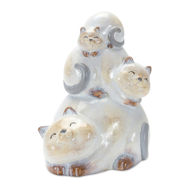 Cats Stacked Figurine