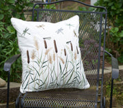 Dragonfly Creek Indoor/Outdoor Throw Pillow