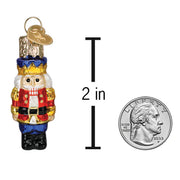 Mini Nutcracker Soldier Ornament