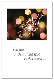 Sparkler Birthday Card