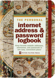 Old World Internet & Password Logbook