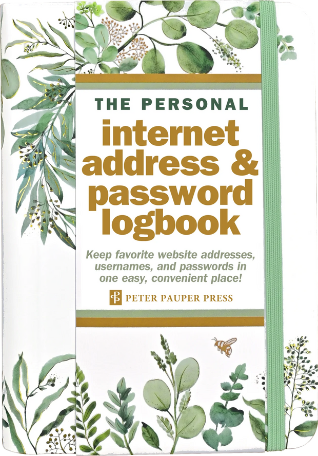 Eucalyptus Internet & Password Logbook