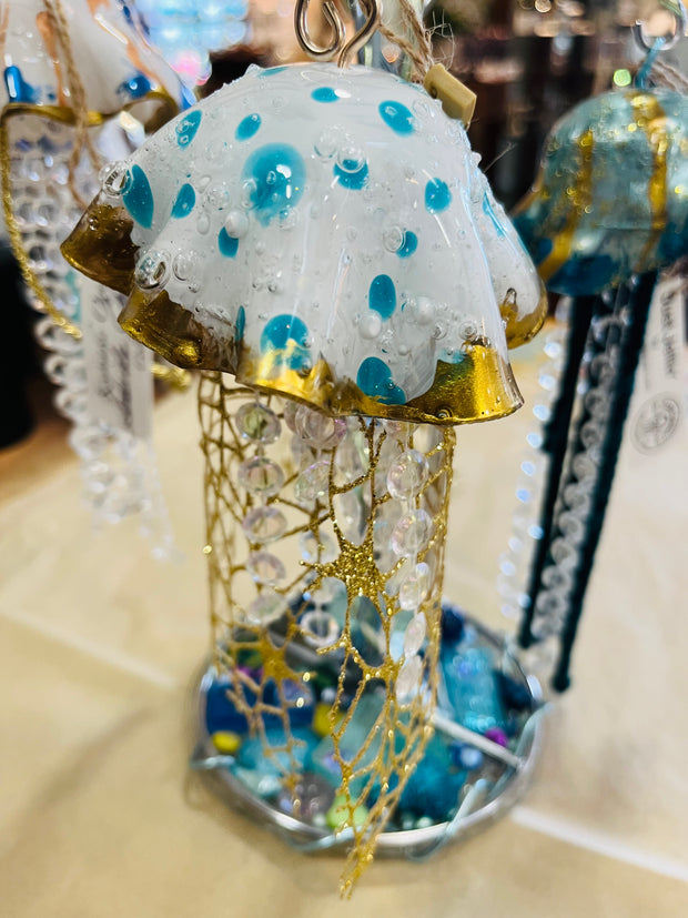 Mini Jellyfish Ornaments - Seaside Chic