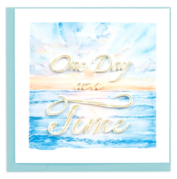 One Day at a Time Quilling Card